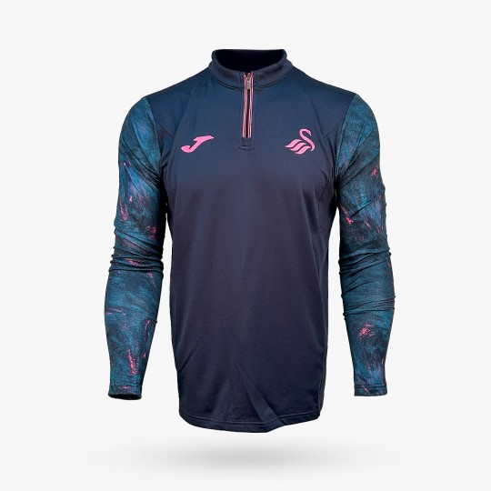 Swans Training 1 4 Zip Sweat Navy Adult 2023 2024