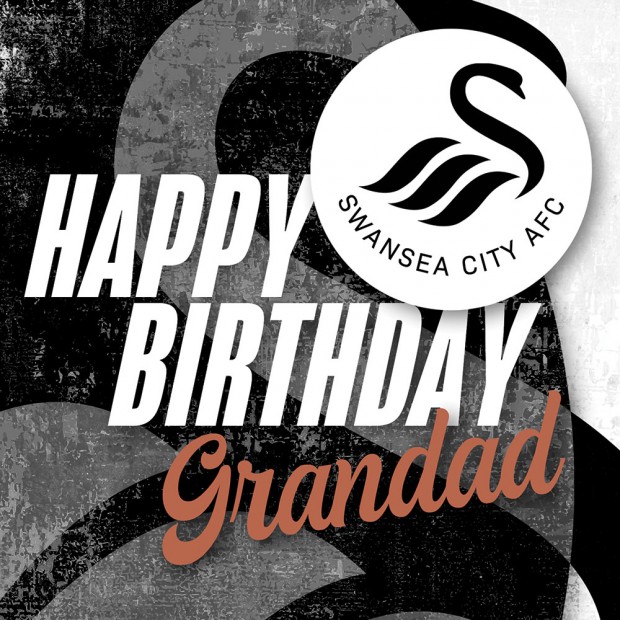 Swans 21 Happy Birthday Grandad