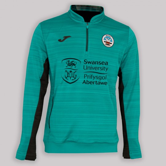 Players Adults Training 1/4 Zip Sweat Green