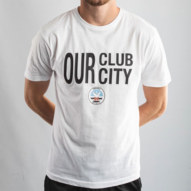 Swansea City White Liam T-Shirt