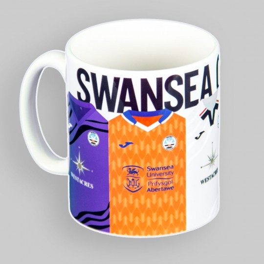 Swansea City Multi Crest Mug