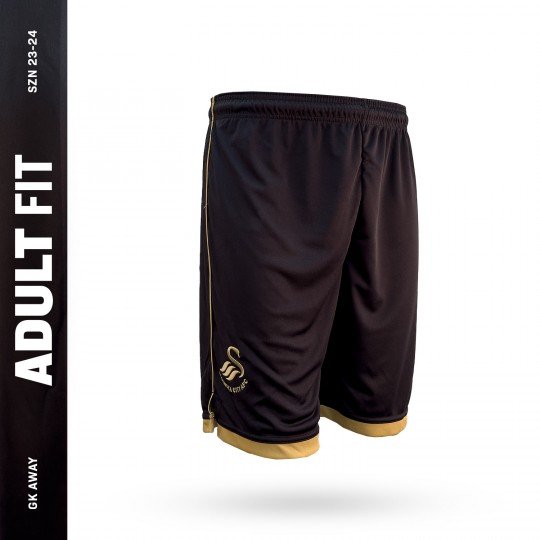 Swans Black Keeper Shorts Adult 2023-2024