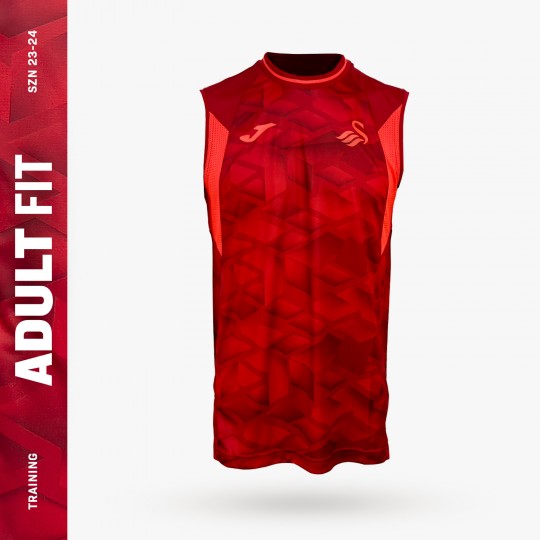 Swans Training Vest Red Adult 2023-2024