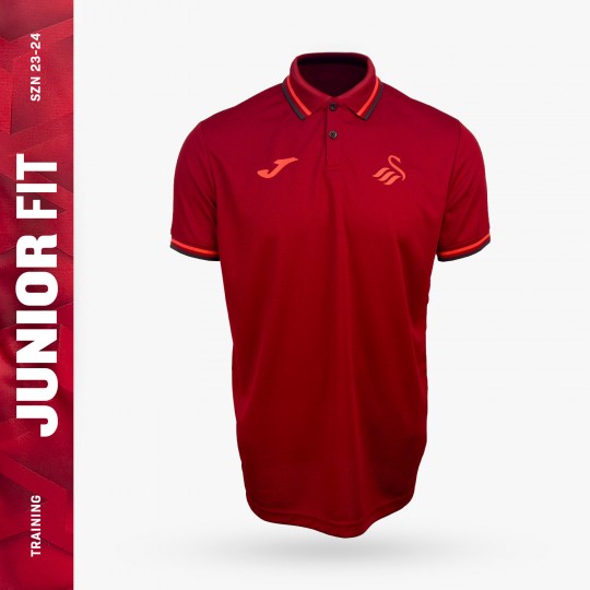 Swans Training Polo Red Junior 2023-2024