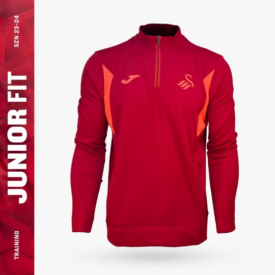 Swans Training 1/4 Zip Red Junior 2023-2024