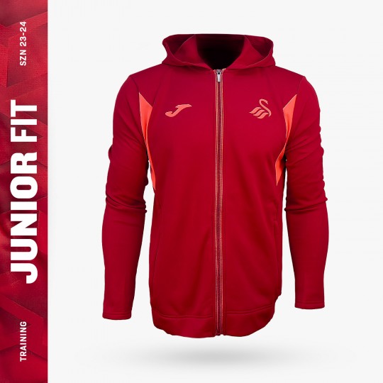 Swans Training Full Zip Hood Red Junior 2023-2024
