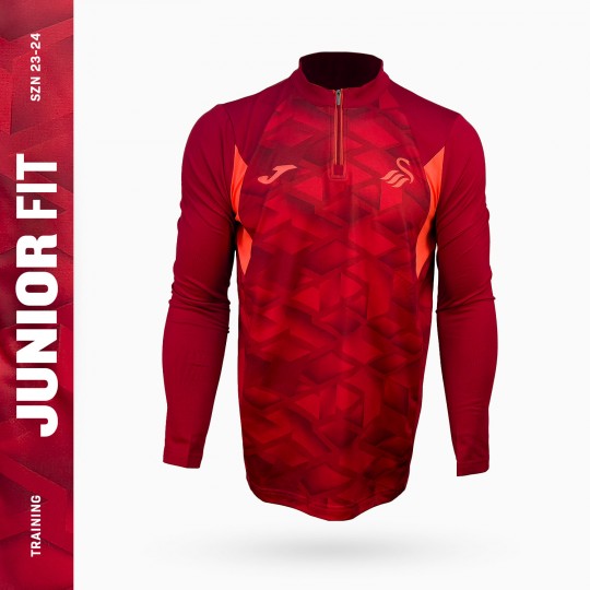 Swans Training 1/4 Zip Pro Red Junior 2023-2024