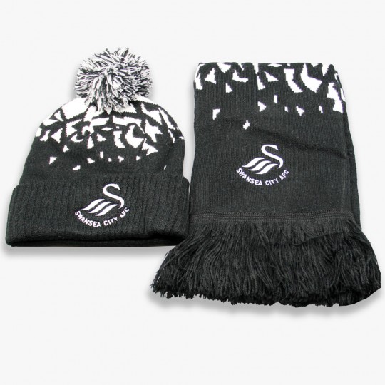 Swans Kids Hat & Scarf Set 23-24