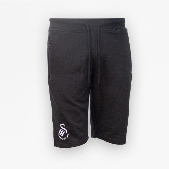 Swans Black Leisure Shorts 23-24