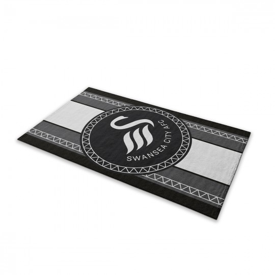 Swans Retro Beach Towel 23-24