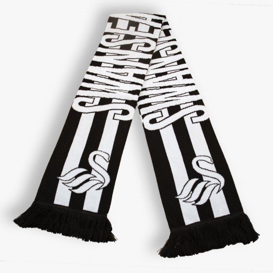 Swansea City Striped Scarf 23-24