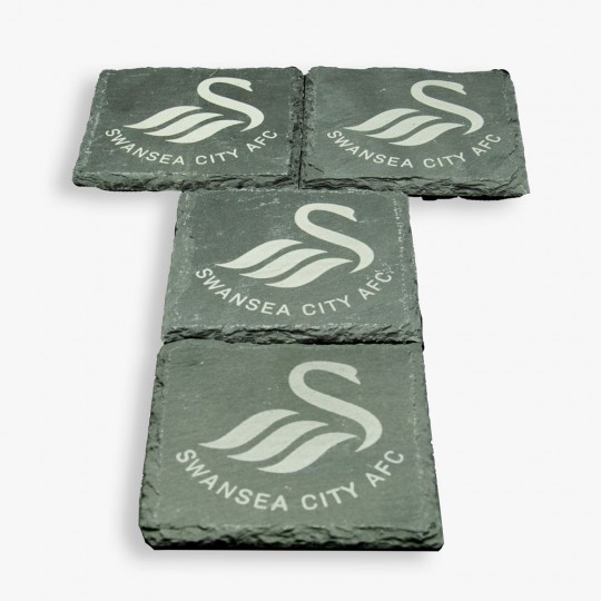 Swanssea City Slate Coasters 4pk 23-24
