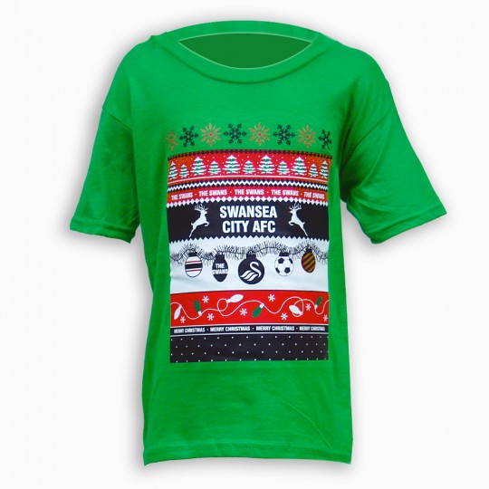 Swans Junior Christmas T-Shirt