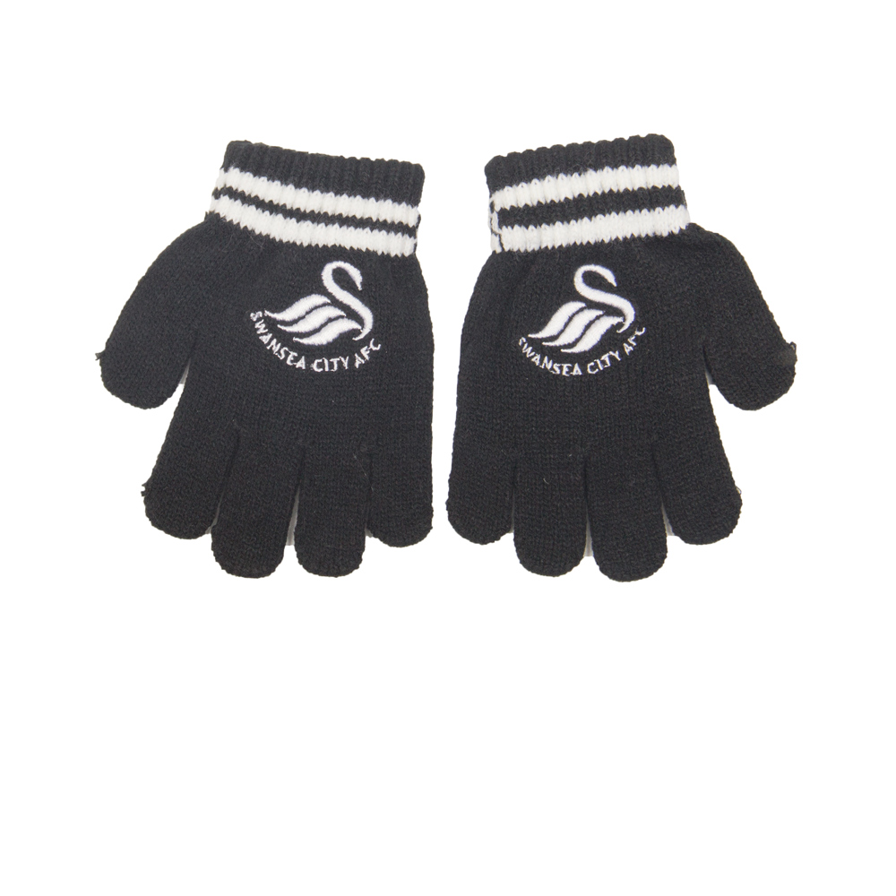 infant black gloves