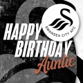 Swans 21 Happy Birthday Auntie