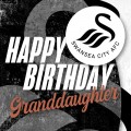 Swans 21 Happy Birthday Granddaughter 