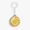 Swans Wooden Crest Keyring 23-24