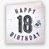 Swans Happy 18th Birthday Card 23-24
