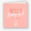 Swans Baby Girl Card 23-24