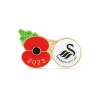 Swansea City Poppy Appeal Pin Badge
