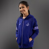 Swans Training Full Zip Hood Purple Junior 24-25