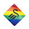Swans LGBTQ+ Window Wobbler 23-24
