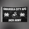 Swansea City Jack Army Mega Flag 24-25