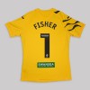 Swansea City Adults Yellow Keeper Jersey 2022-2023