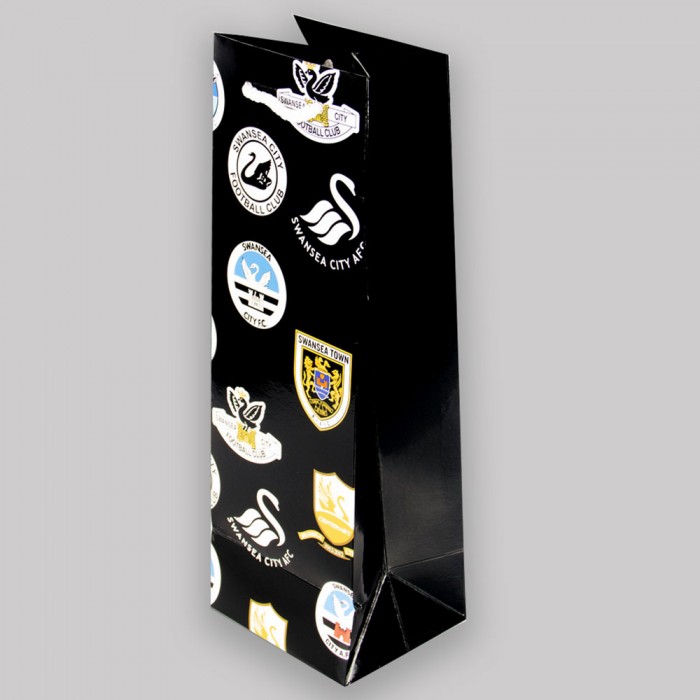 Swansea City Bottle Crest Gift Bag