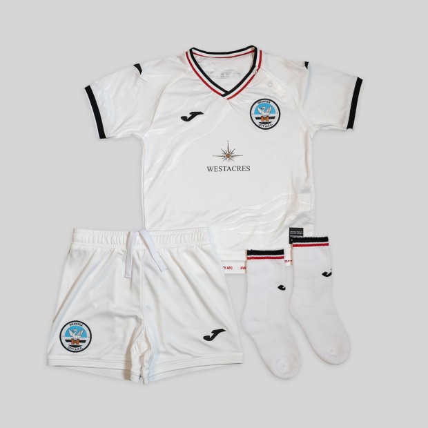 Swansea City Home Babies Mini Kit 2022-2023
