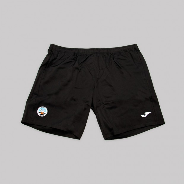 Swansea City Junior Woven Shorts Black