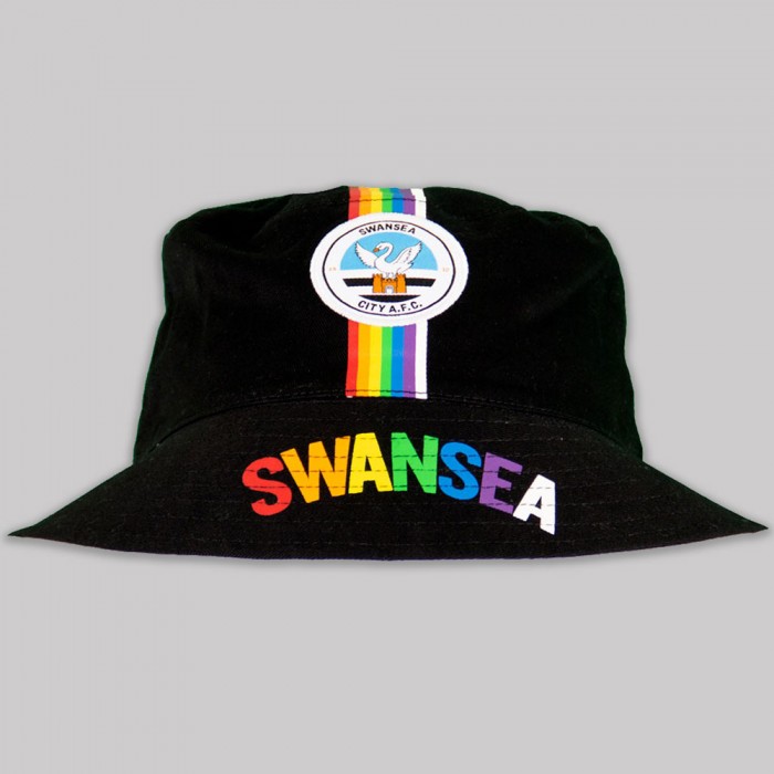 Swansea City Rainbow Bucket Hat