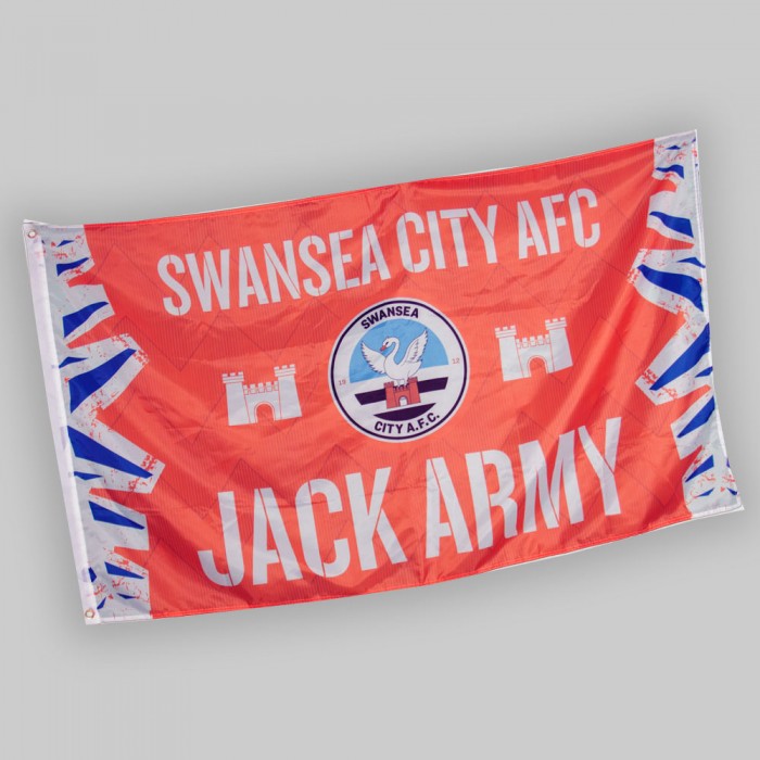 Swansea City Away Mega Flag