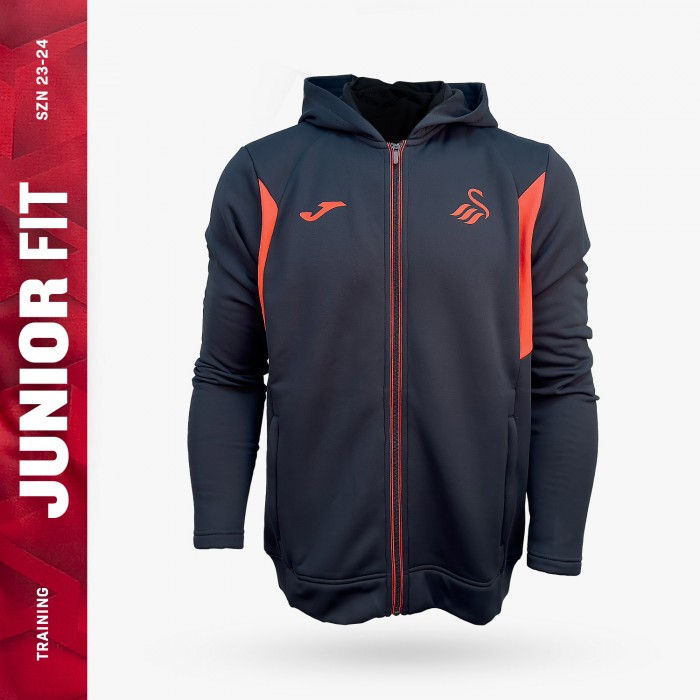 Swans Training Full Zip Hood Grey Junior 2023-2024