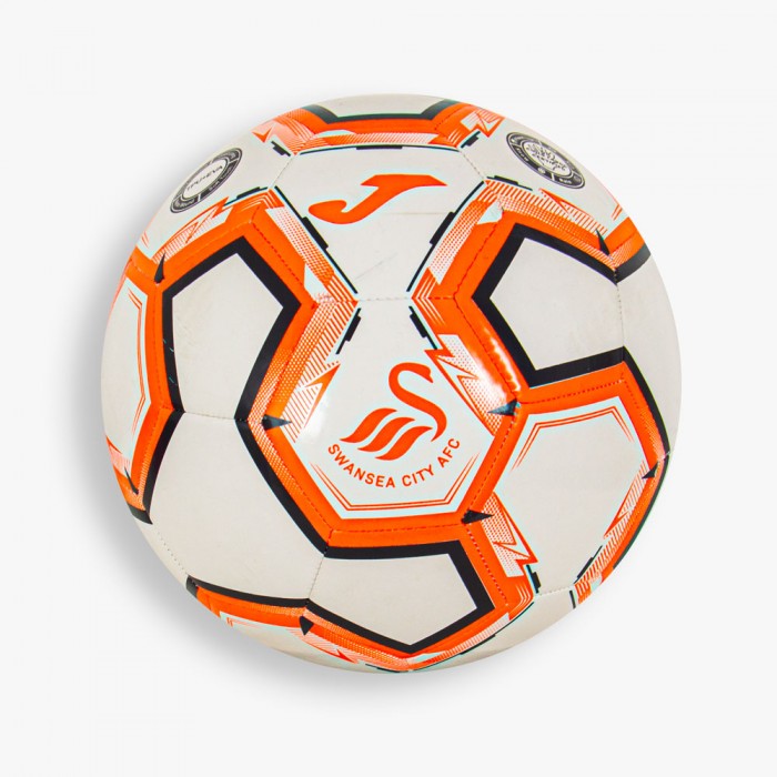 Swans White/Coral Fluor Ball Size 5 2023-2024