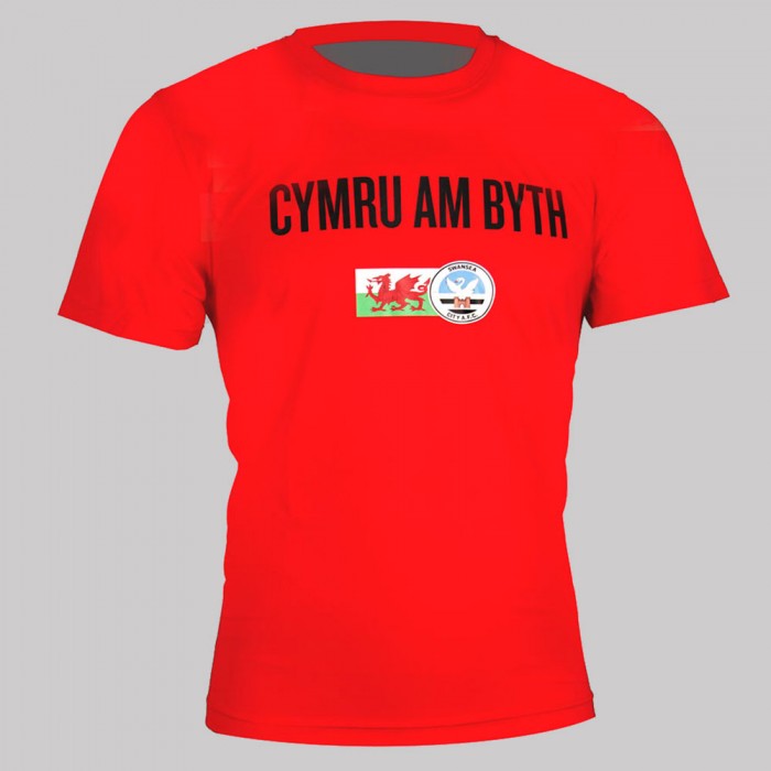 Swansea City x Wales T-Shirt
