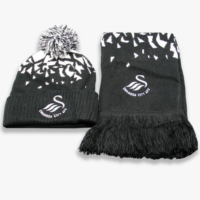 Swans Kids Hat & Scarf Set 23-24