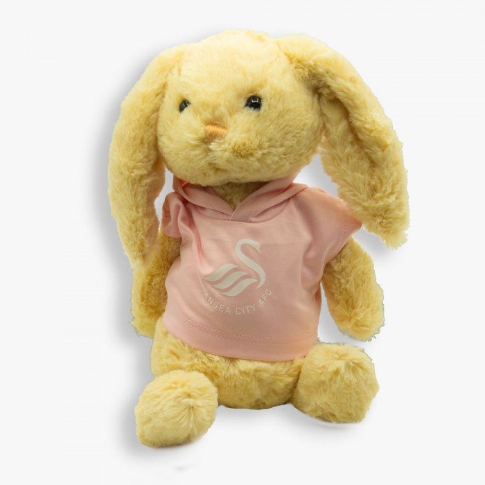 Swans Babies Bunny Soft Toy Pink 23-24