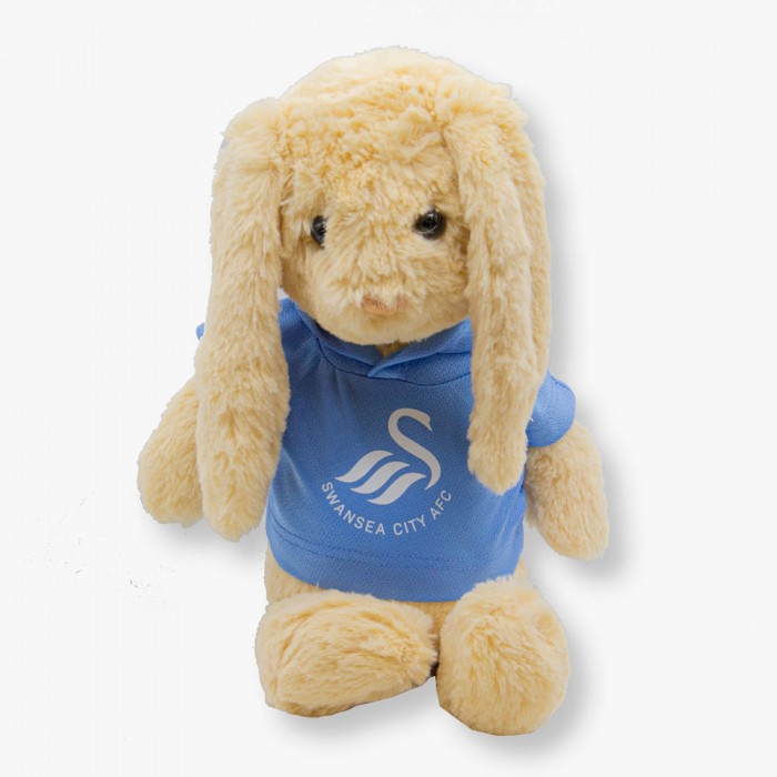 Swans Babies Bunny Soft Toy Blue 23-24