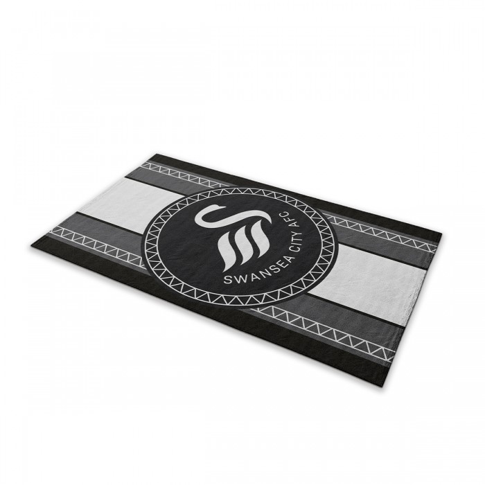 Swans Retro Beach Towel 23-24