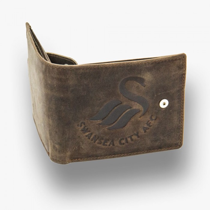 Swans Brown Leather Wallet 23-24