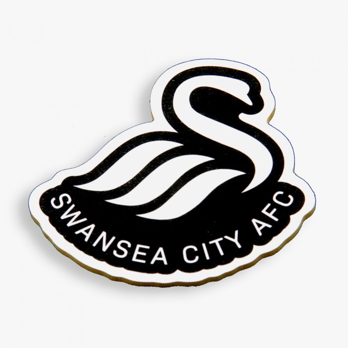 Swans Crest Wooden Fridge Magnet 23-24