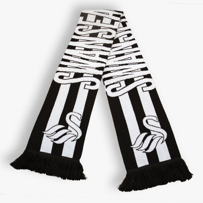Swansea City Striped Scarf 23-24