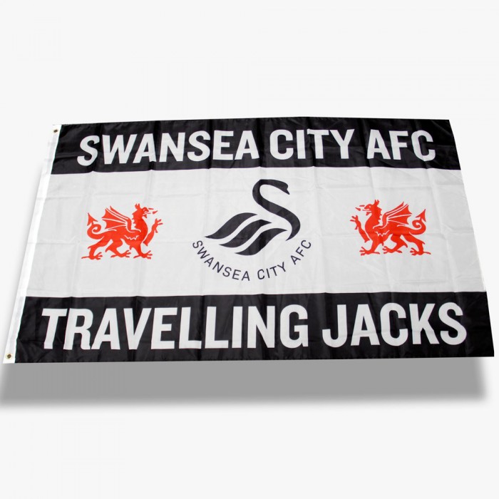 Swansea City Travelling Jacks Mega Flag 23-24