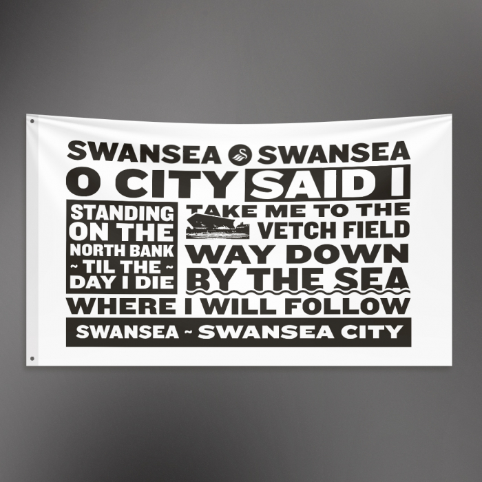 Swansea City Vetch Mega Flag 23-24