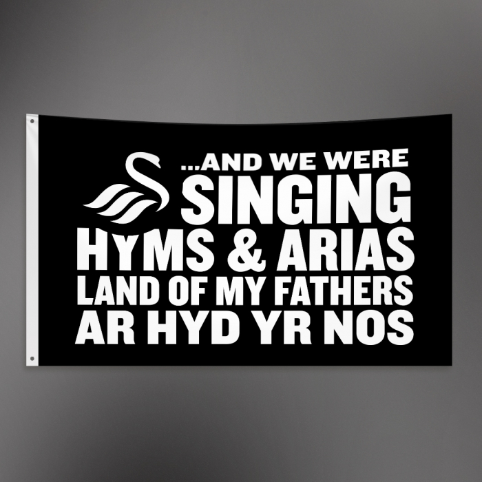 Swansea City Hymns and Arias Mega Flag 23-24