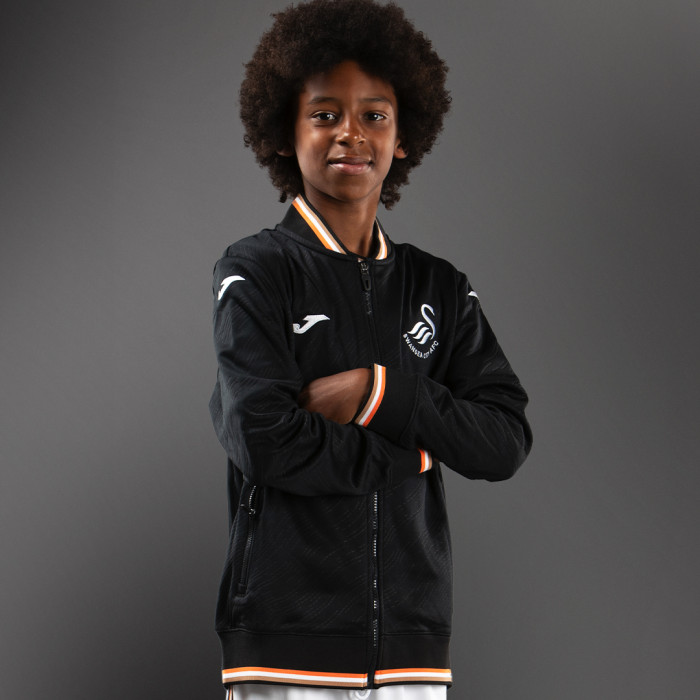Swans Anthem Jacket Black Junior 2024-2025
