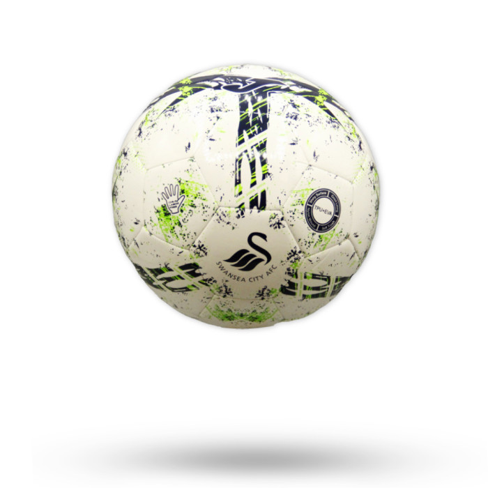 Swans White/Green Ball Size 5 2024-2025