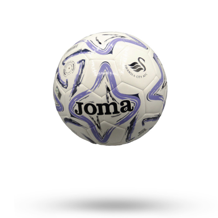 Swans White/Purple Ball Size 5 2024-2025
