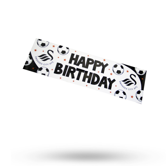 Swans 6 Pack Birthday Banners 24-25